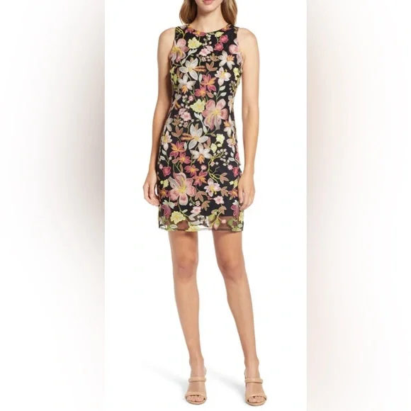 Sam Edelman | Dresses | Sam Edelman Embroidered Sheath Dress Size | Poshmark